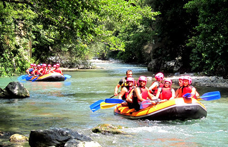 A view from Rafting
