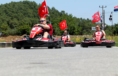 A view from Marmaris Go Kart