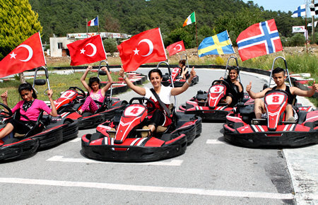A view from Marmaris Go Kart