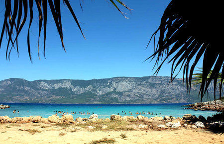 A view from Marmaris Cleopatra Island