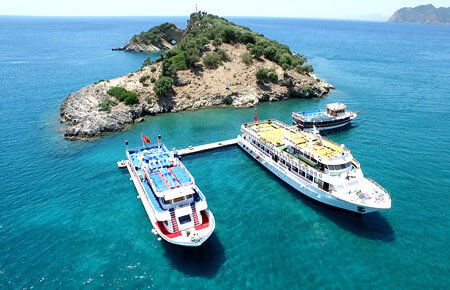 A view from Marmaris Dalyan & Turtle Beach By Boat