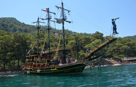 A view from Marmaris Pirate Boat Trip All Inclusive 