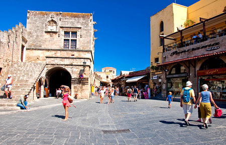 A view from Rhodes Island