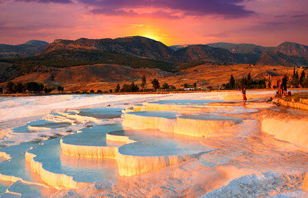 A view from Marmaris Pamukkale