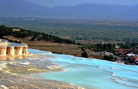 A view from Marmaris Pamukkale