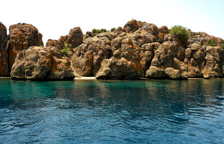 A view from Marmaris Aegean Islands Boat Trip