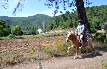 A view from Marmaris Horse Safari